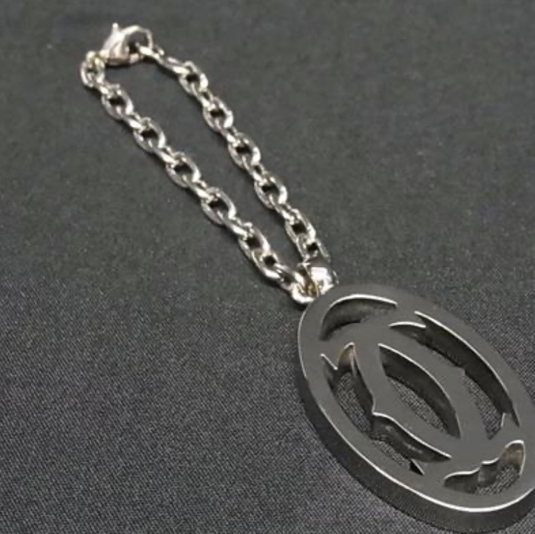 極新 Cartier卡地亞正品2C熱門吊飾鑰匙圈-2