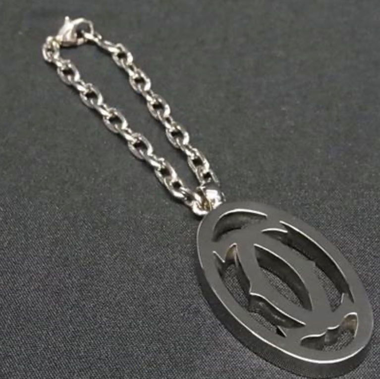 極新 Cartier卡地亞正品2C熱門吊飾鑰匙圈-7