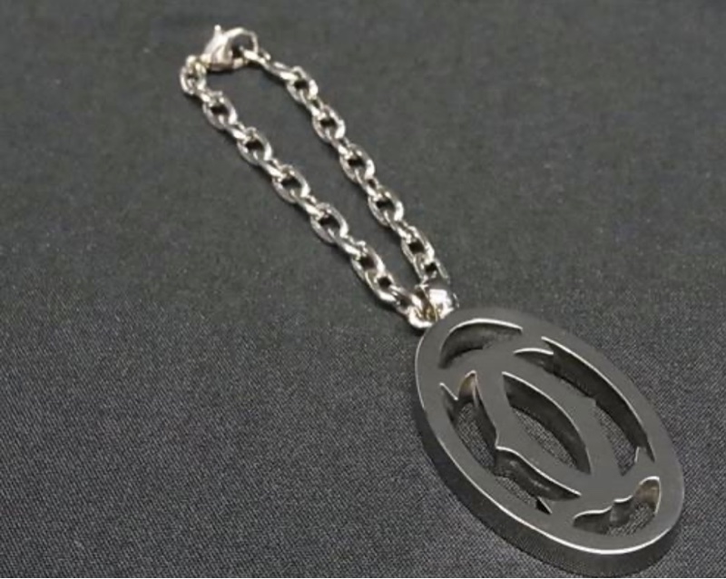 極新 Cartier卡地亞正品2C熱門吊飾鑰匙圈-10