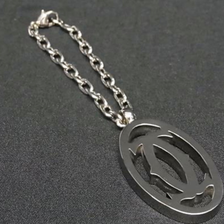 極新 Cartier卡地亞正品2C熱門吊飾鑰匙圈-12