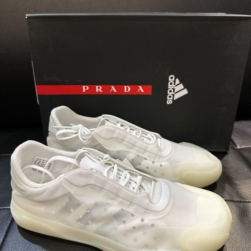 💎Han's house精品服飾💎Prada 聯名 adidas 鞋 現貨 UK 8 ~10 原價19000-0