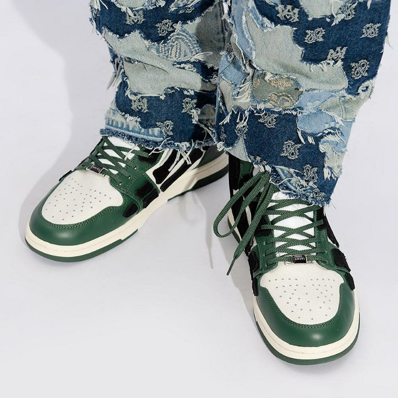 💎Han's house精品服飾💎 AMIRI 阿米里 皮革 骨頭 高筒鞋 現 原價28700-6