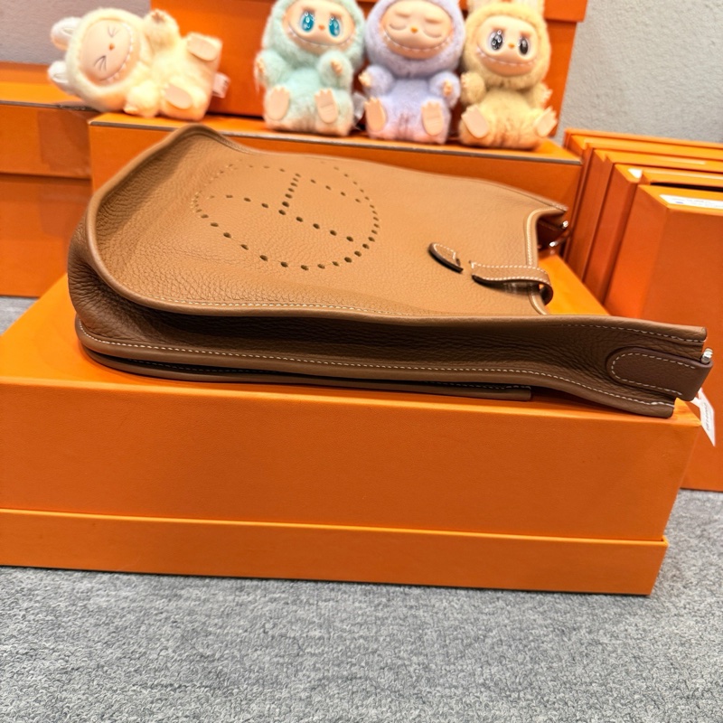 Hermes 愛馬仕 evelyne29 金棕銀 tc皮 閒置新-3