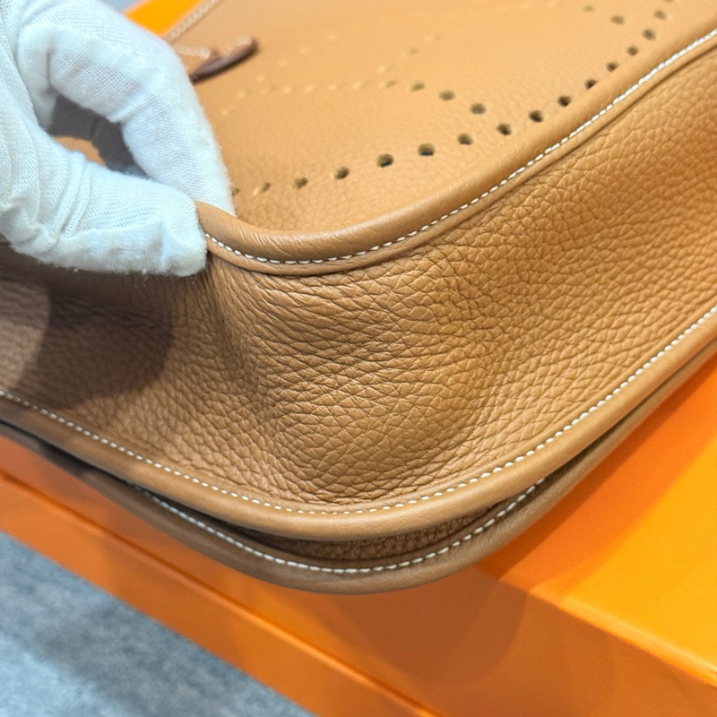 Hermes 愛馬仕 evelyne29 金棕銀 tc皮 閒置新-5