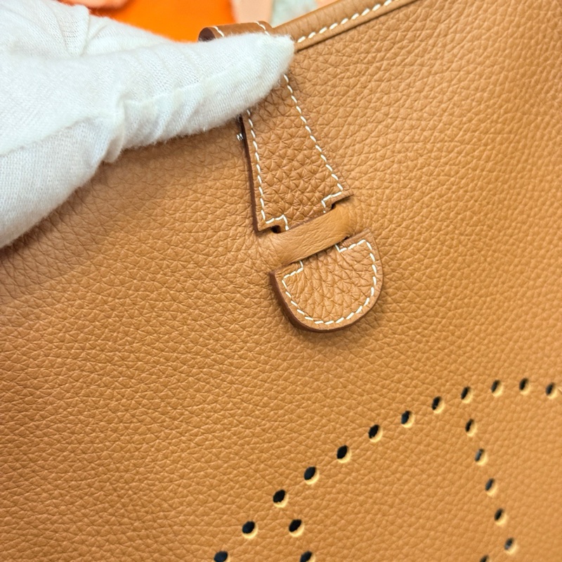 Hermes 愛馬仕 evelyne29 金棕銀 tc皮 閒置新-7