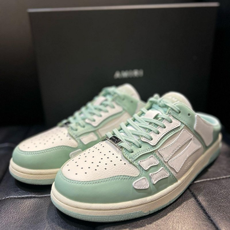 💎Han's house精品服飾💎 AMIRI 阿米里 皮革 骨頭 無跟鞋 現貨27 原價 19200-0