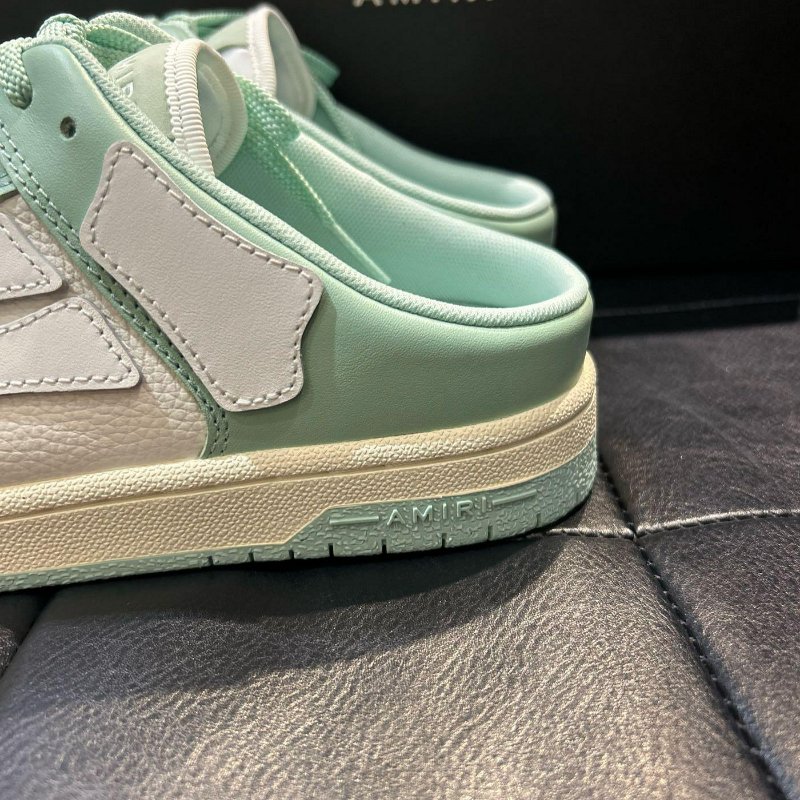 💎Han's house精品服飾💎 AMIRI 阿米里 皮革 骨頭 無跟鞋 現貨27 原價 19200-4