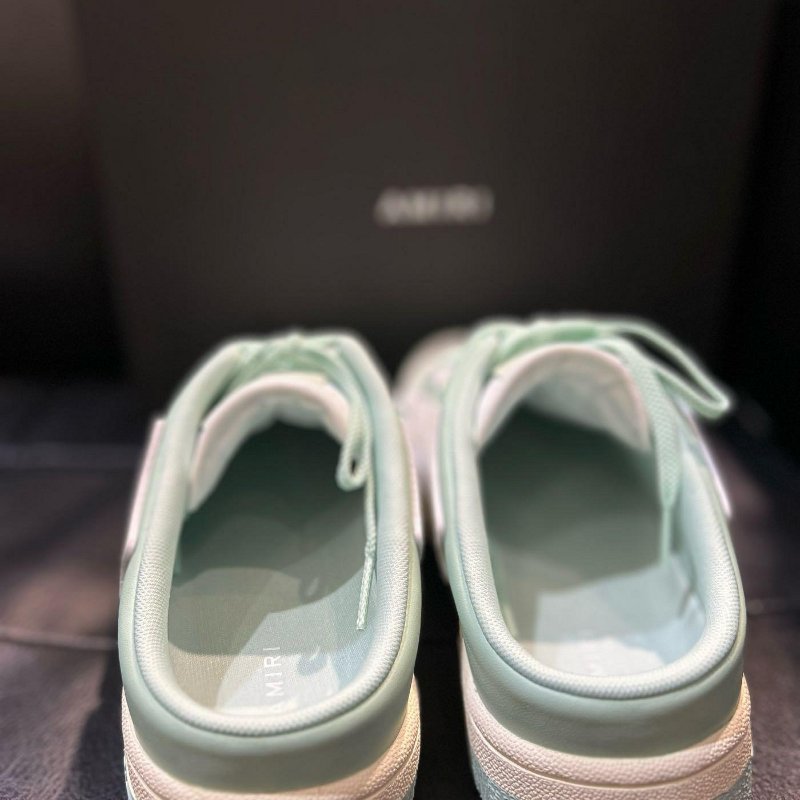 💎Han's house精品服飾💎 AMIRI 阿米里 皮革 骨頭 無跟鞋 現貨27 原價 19200-5