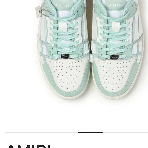 💎Han's house精品服飾💎 AMIRI 阿米里 皮革 骨頭 無跟鞋 現貨27 原價 19200-7