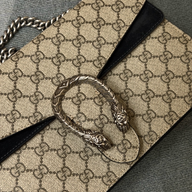 Gucci經典Dionysus酒神鏈條包(中號)-2