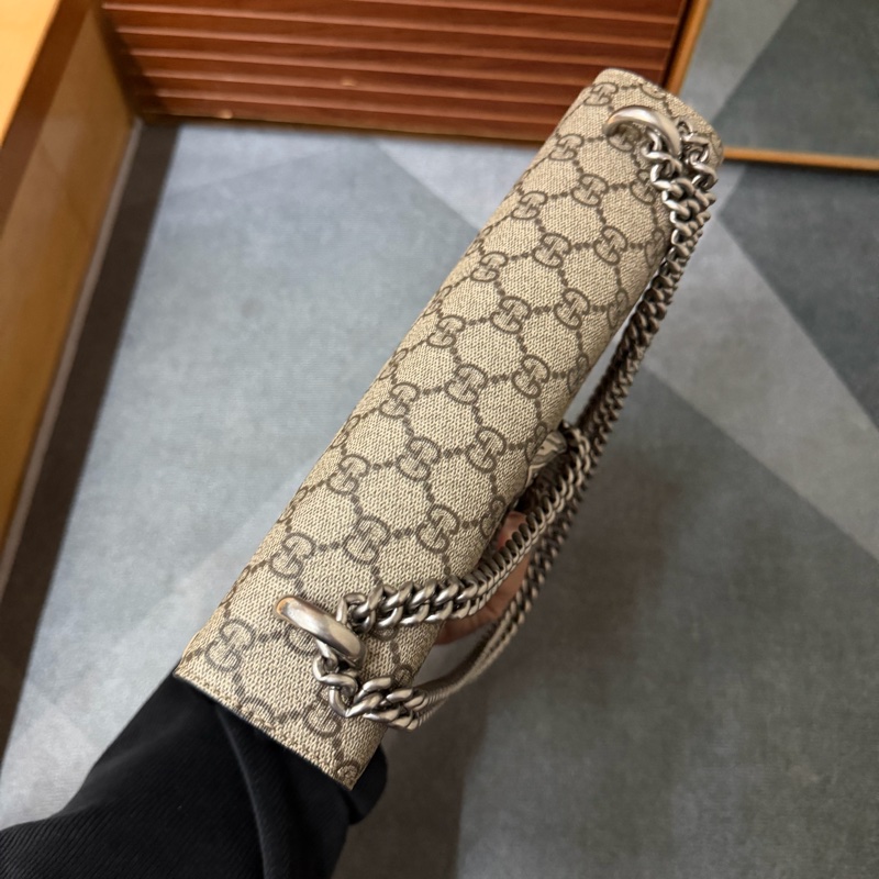 Gucci經典Dionysus酒神鏈條包(中號)-6
