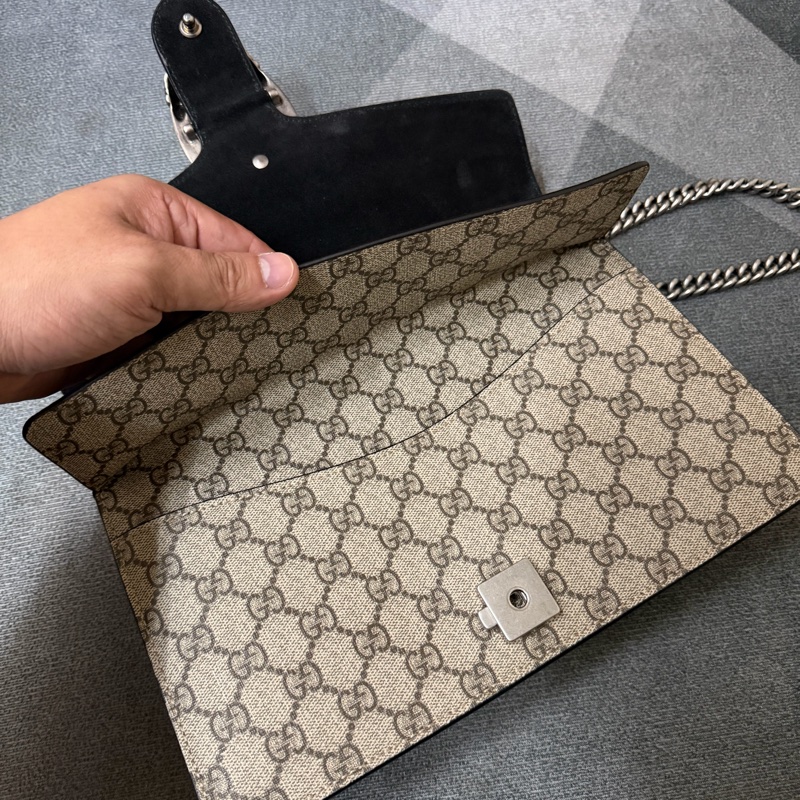 Gucci經典Dionysus酒神鏈條包(中號)-8