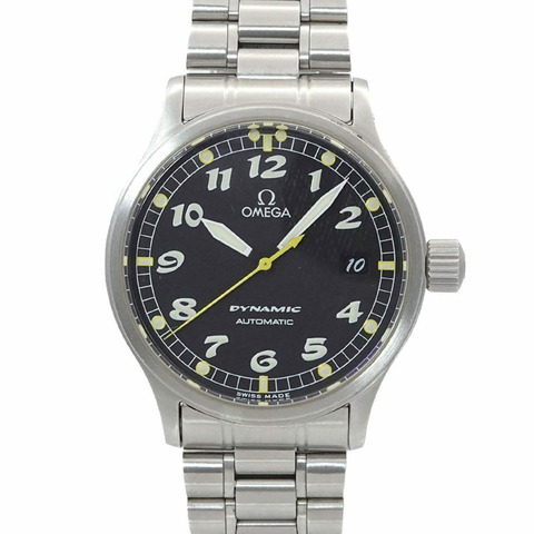 歐米茄 Dynamic 5200 50 男士腕錶，日期顯示，黑色，自動機械機芯