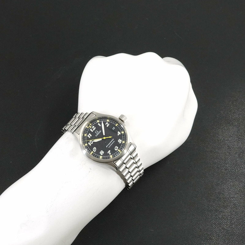 歐米茄 Dynamic 5200 50 男士腕錶,日期顯示,黑色,自動機械機芯-3