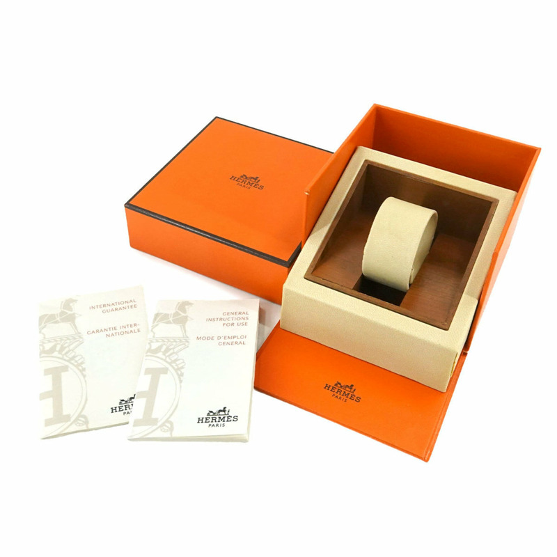 愛馬仕 Clipper CL4 210 女士腕錶，日期顯示，藍色錶殼，石英錶-1