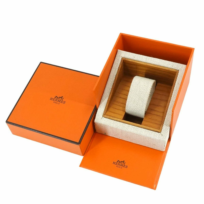 愛馬仕 CL5 210 女士腕錶，日期顯示，白色石英錶-1