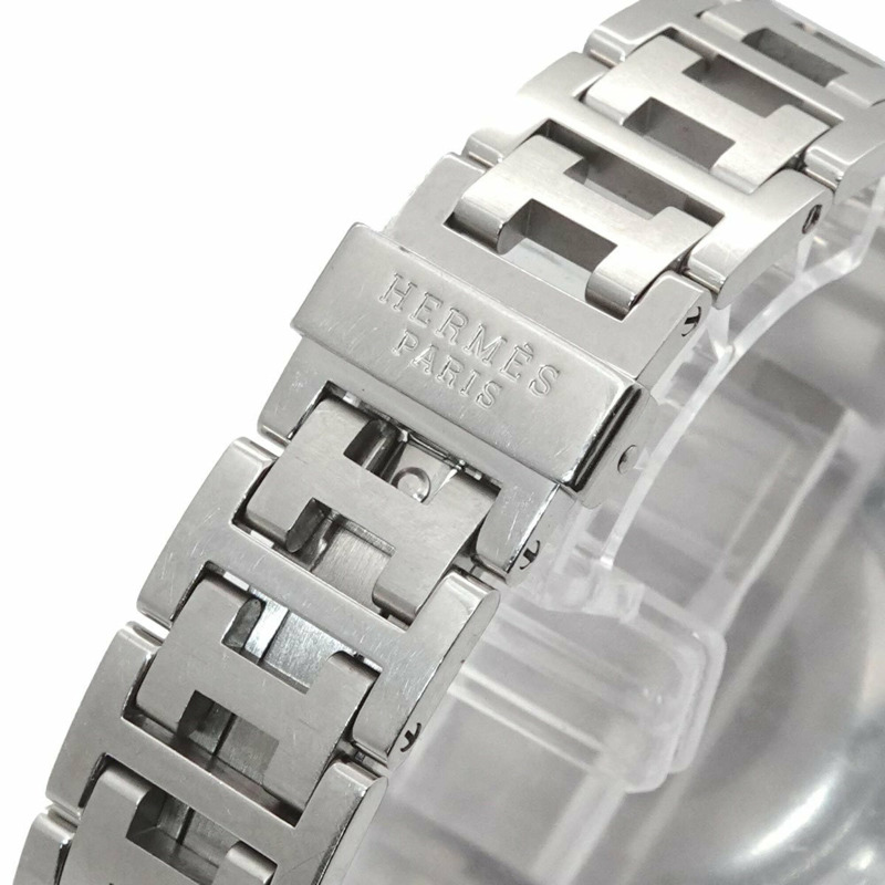 愛馬仕 CL5 210 女士腕錶，日期顯示，白色石英錶-6