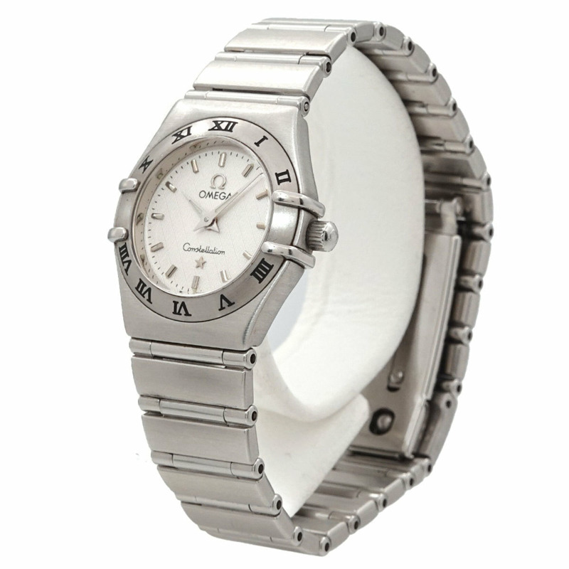 歐米茄星座系列迷你1562 30女錶，銀色，石英錶-1