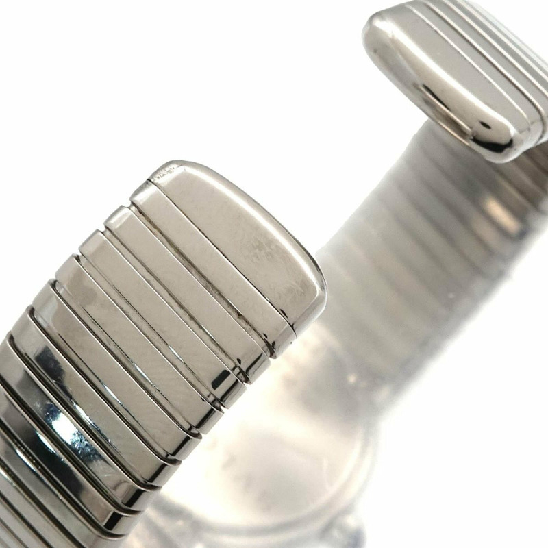 寶格麗 Tubogas BBL262TS 女士腕錶 黑色石英錶-5