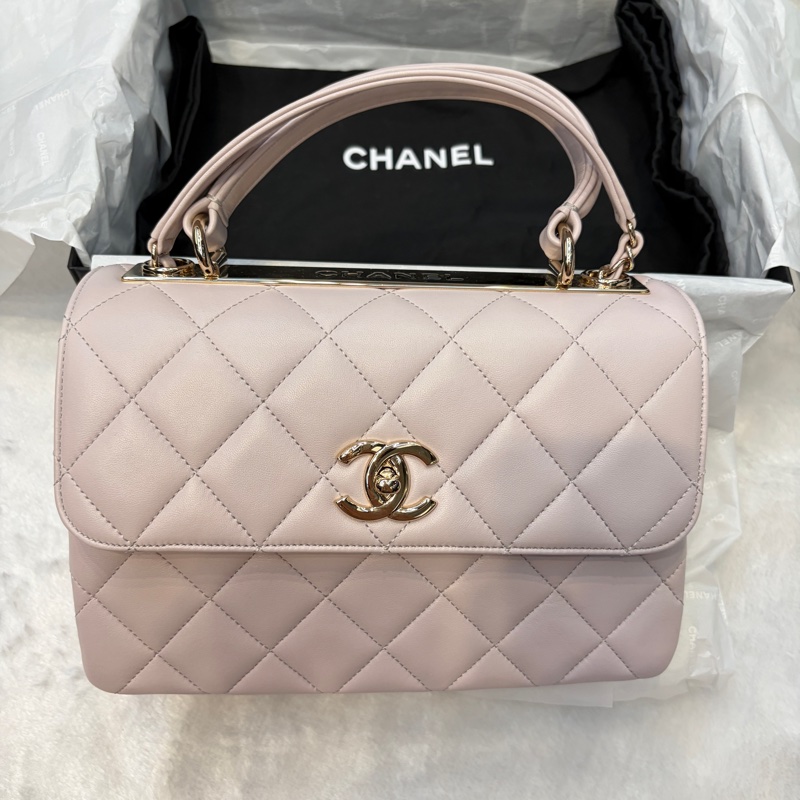 Chanel trendy cc 粉紫色 夢幻色✨💗-0