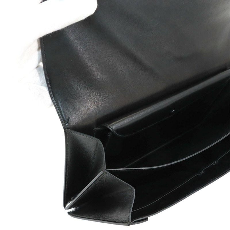 愛馬仕 Cordeliere 手提包，Box 小牛皮，黑色，〇O 印記，1985 年製造。-6