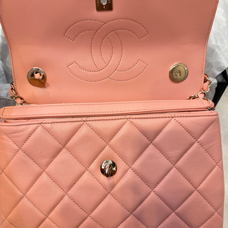 Chanel trendy cc鮭魚粉 櫻花粉🌸-3