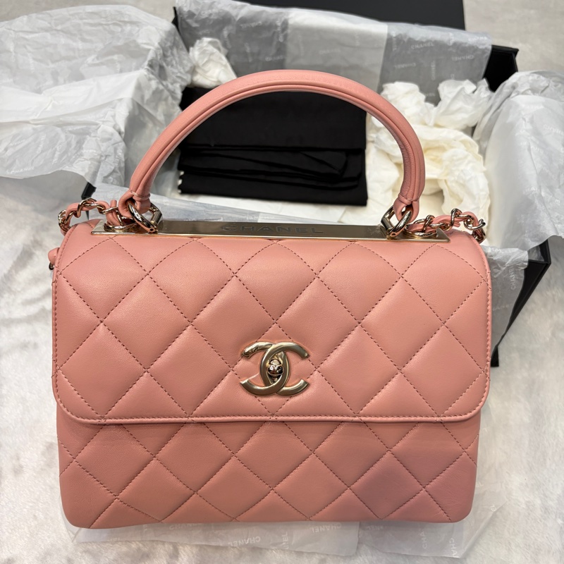 Chanel trendy cc鮭魚粉 櫻花粉🌸-5