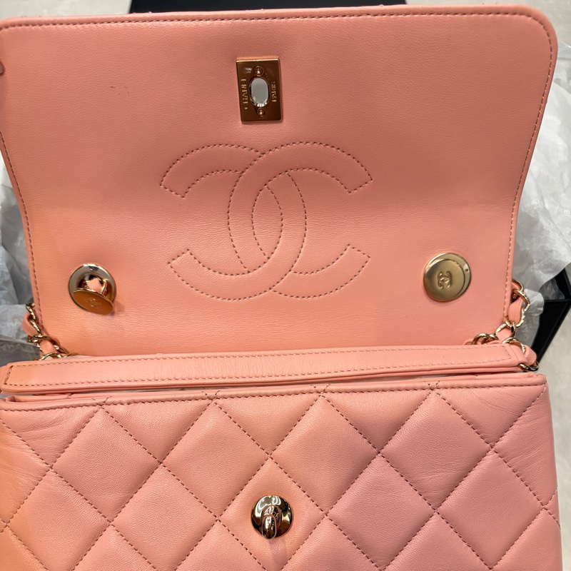 Chanel trendy cc鮭魚粉 櫻花粉🌸-7