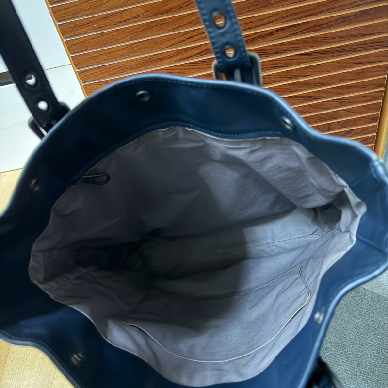 Bv藏青色手提肩背托特包-8