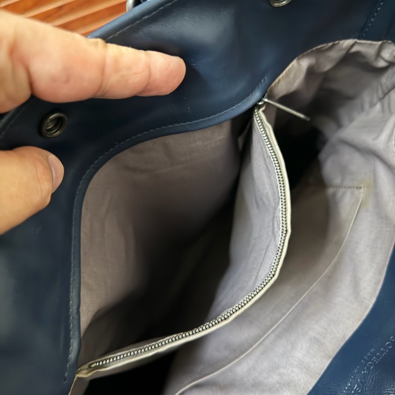 Bv藏青色手提肩背托特包-9