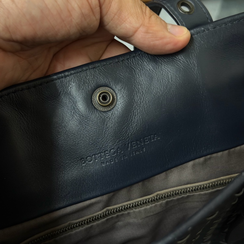 Bv藏青色手提肩背托特包-10