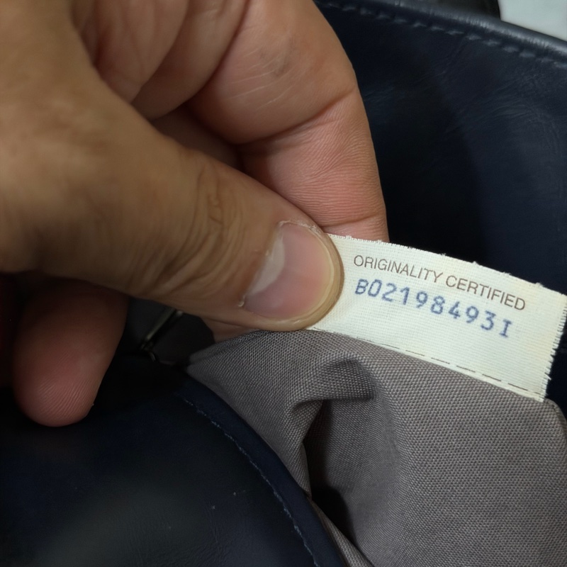Bv藏青色手提肩背托特包-11