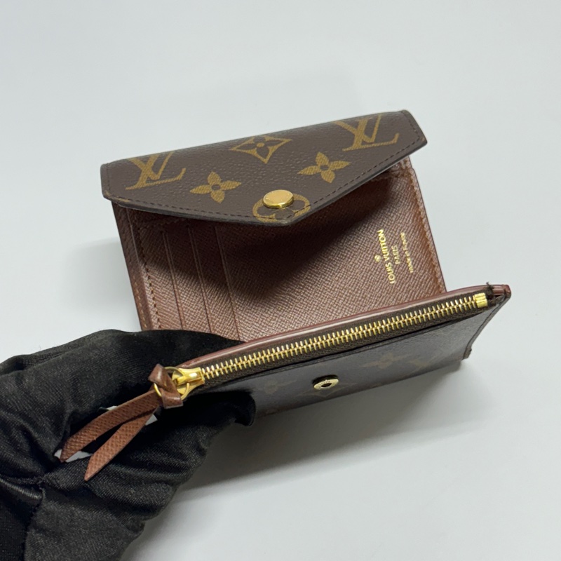 （晶片款全配🎁） LV 專櫃最新晶片款 三折短夾（專櫃24,000）-6