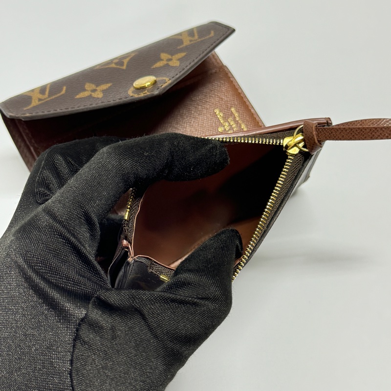 （晶片款全配🎁） LV 專櫃最新晶片款 三折短夾（專櫃24,000）-8