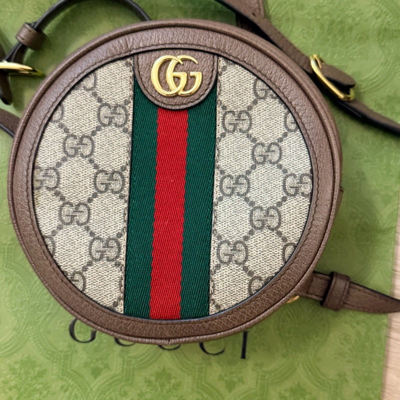 GUCCI Ophidia 圓餅斜(後)背包-5