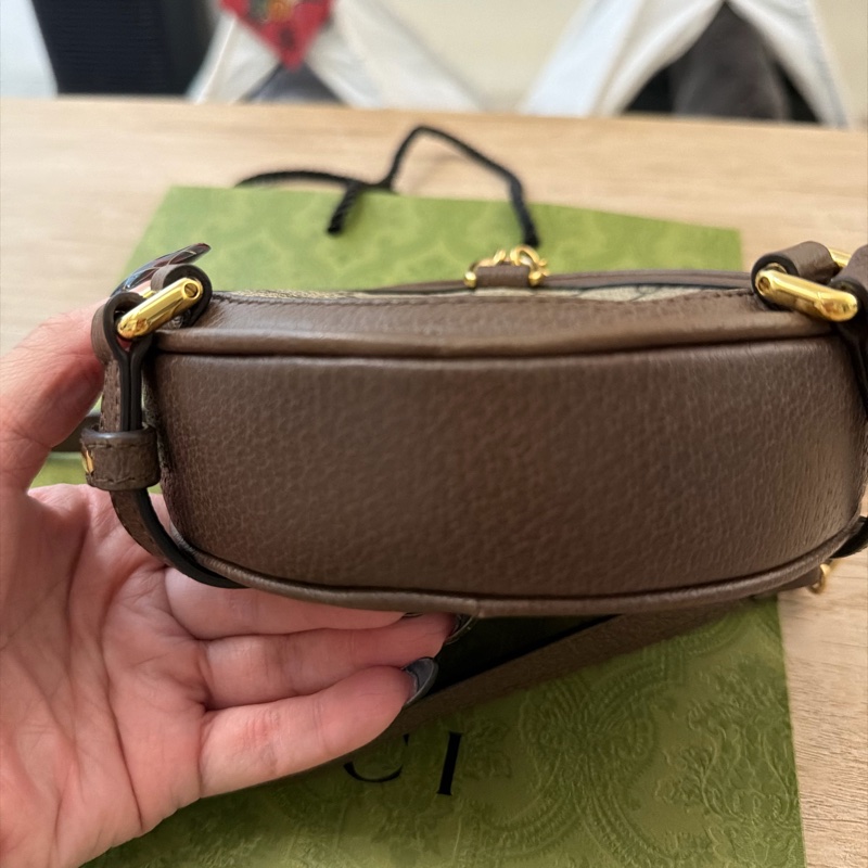 GUCCI Ophidia 圓餅斜(後)背包-9