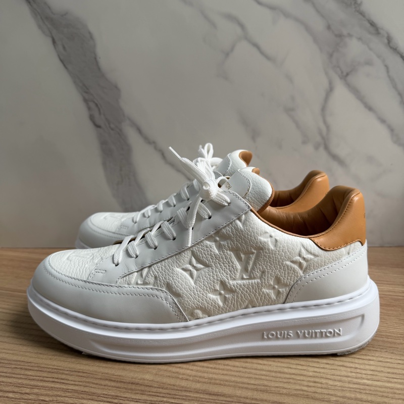 (99新)LV Beverly Hills 壓紋皮革 運動鞋-1