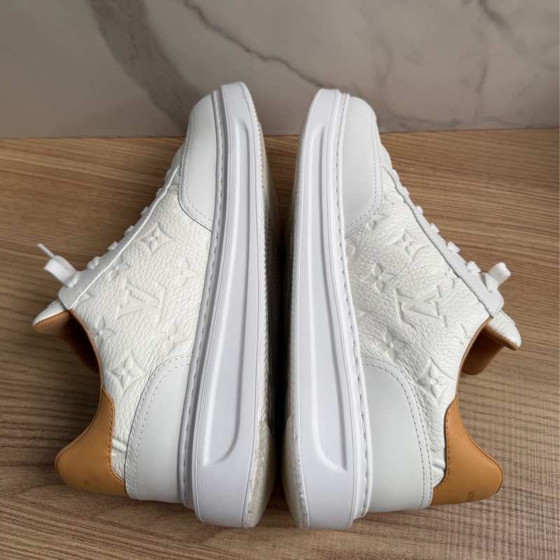 (99新)LV Beverly Hills 壓紋皮革 運動鞋-4