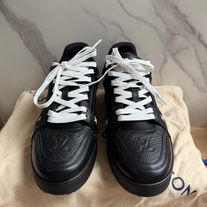 （99新 ）LV trainer 黑武士 皮革款-2