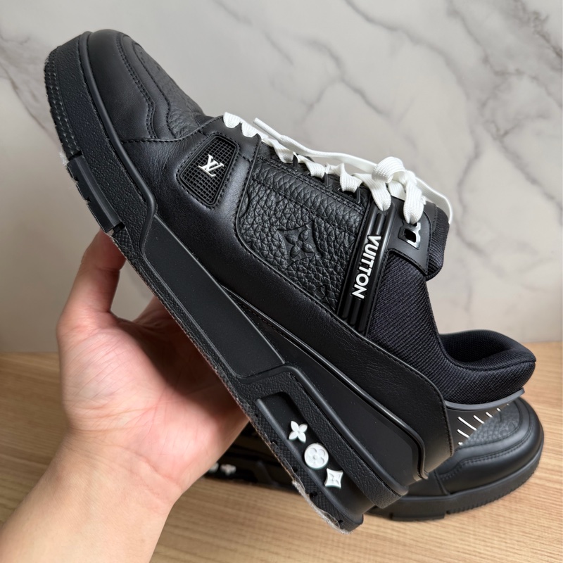 （99新 ）LV trainer 黑武士 皮革款-4