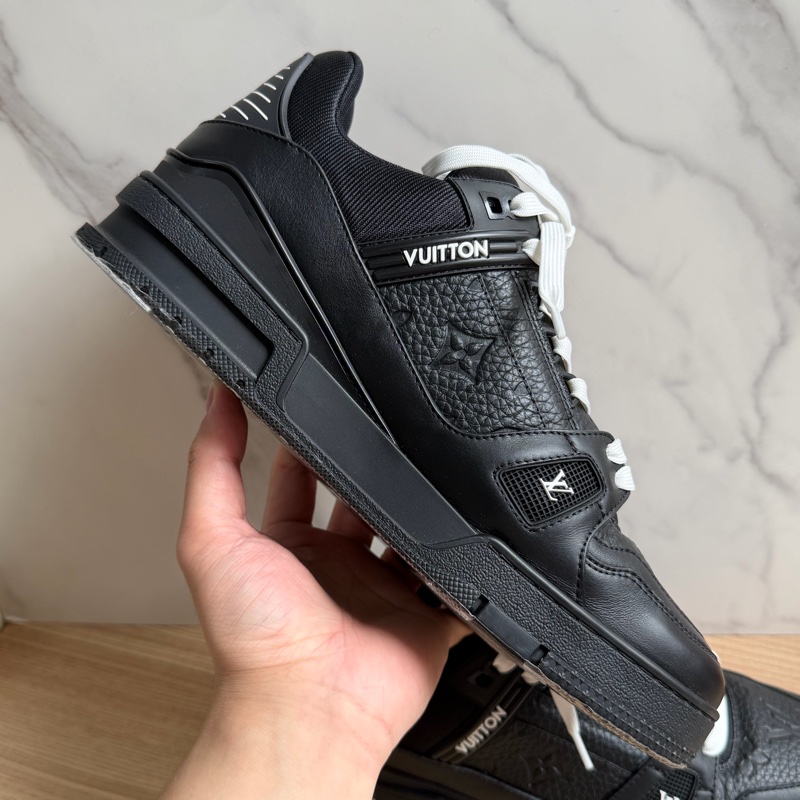 （99新 ）LV trainer 黑武士 皮革款-5