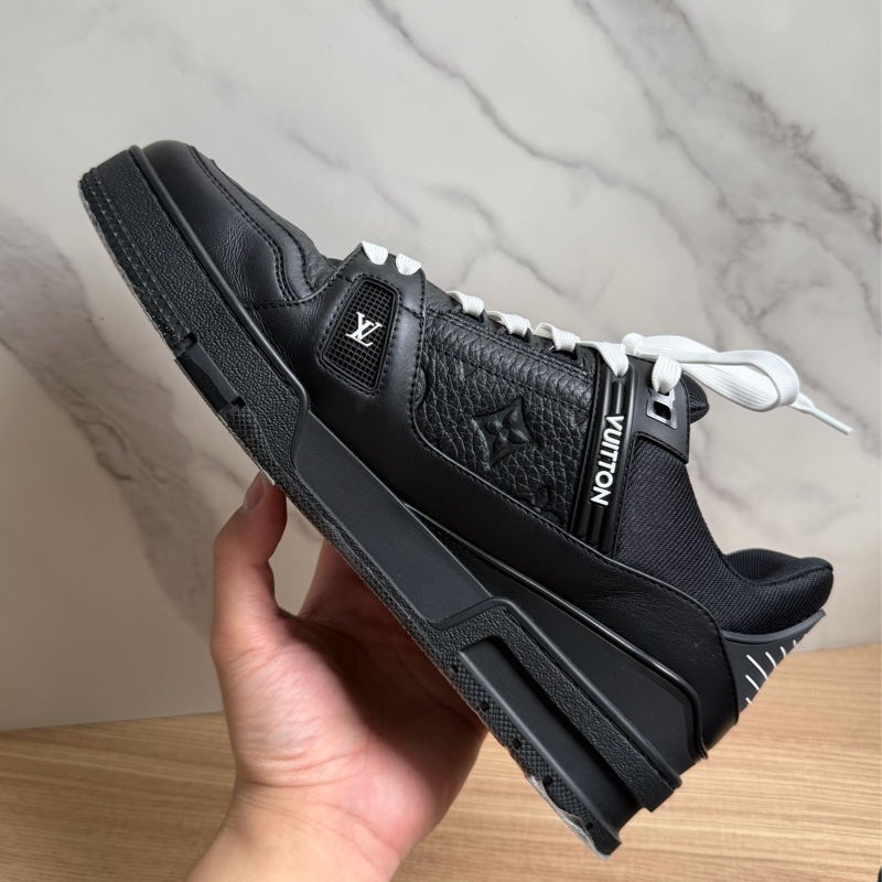 （99新 ）LV trainer 黑武士 皮革款-6