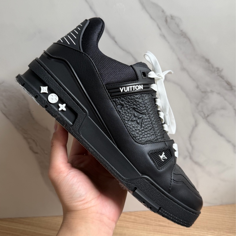（99新 ）LV trainer 黑武士 皮革款-7