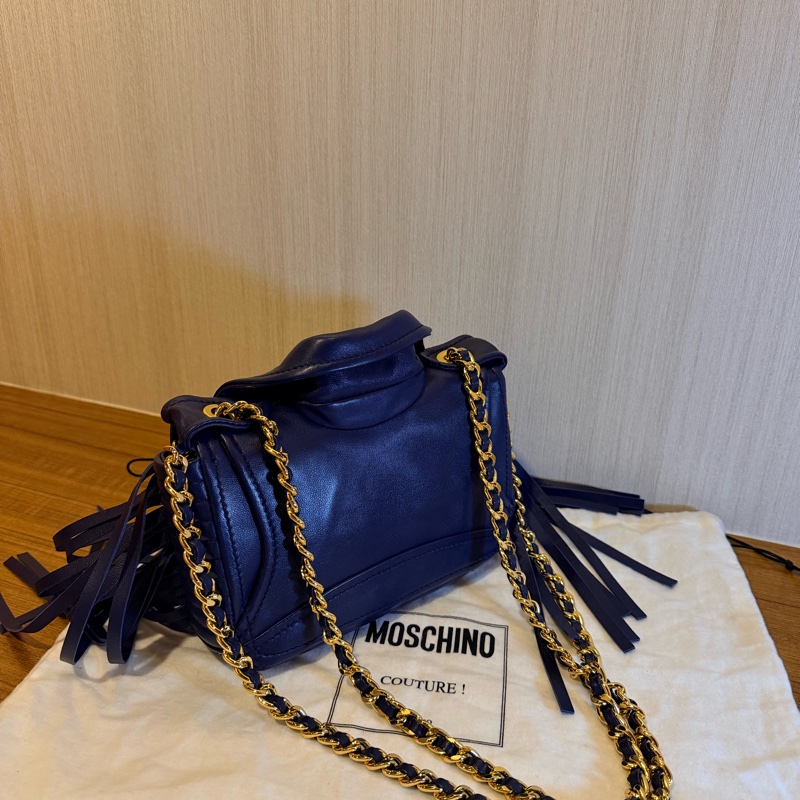 Moschino Biker Bag Fringes 流蘇騎士包-2