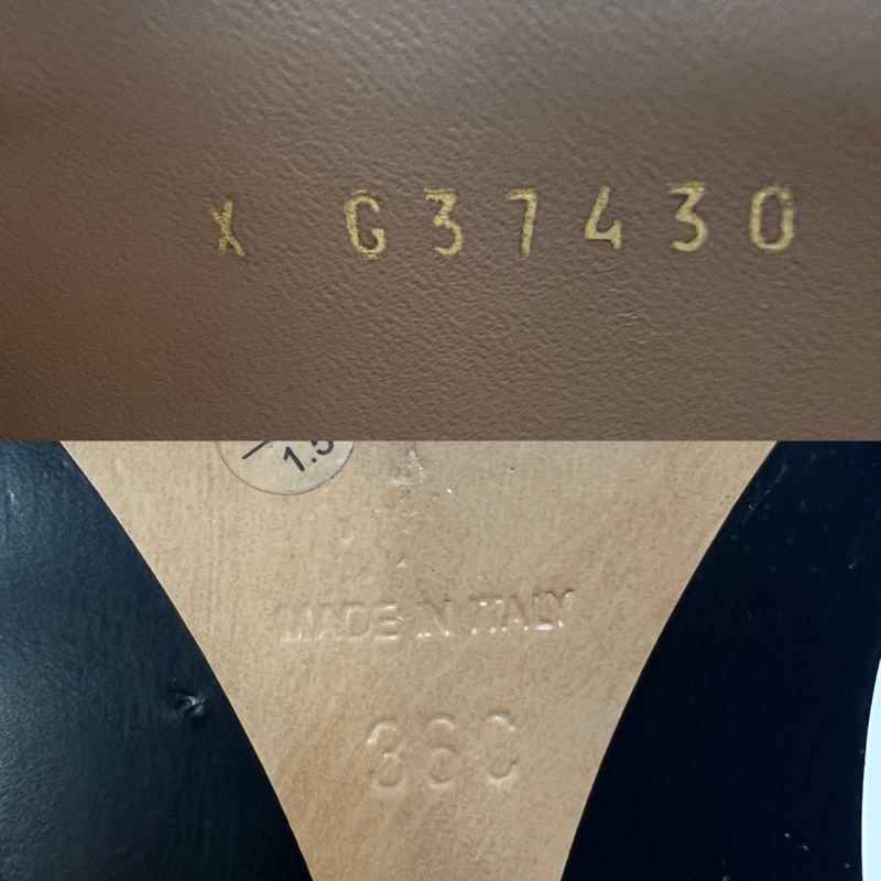 Chanel香奈兒 黑色漆皮樂福鞋-8