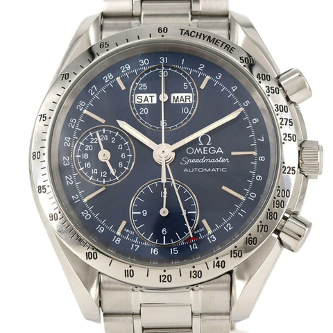 歐米茄超霸系列星期日曆型3521.80不鏽鋼自動腕錶