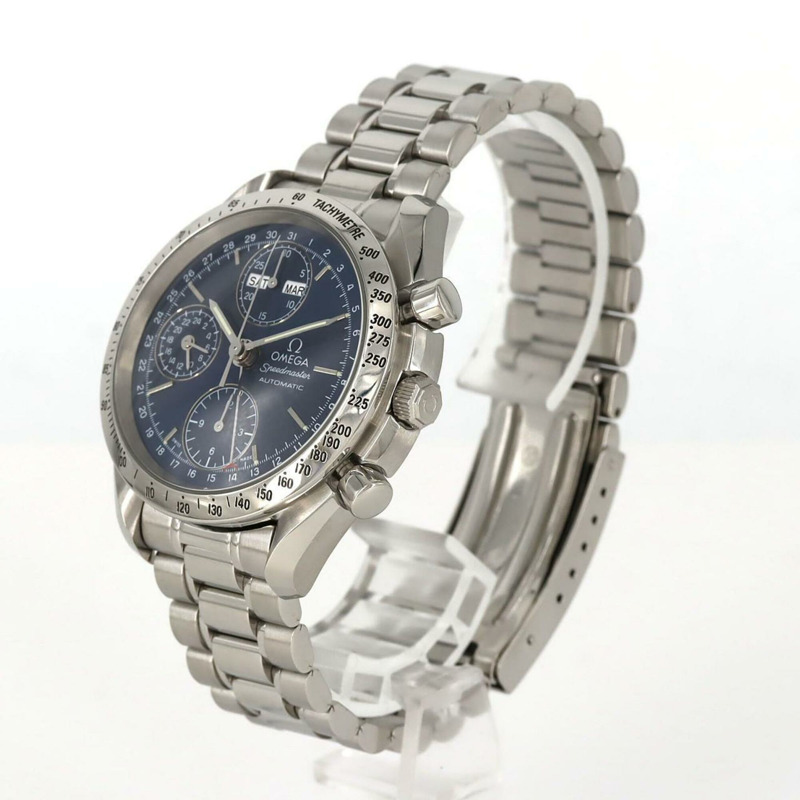 歐米茄超霸系列星期日曆型3521.80不鏽鋼自動腕錶-1