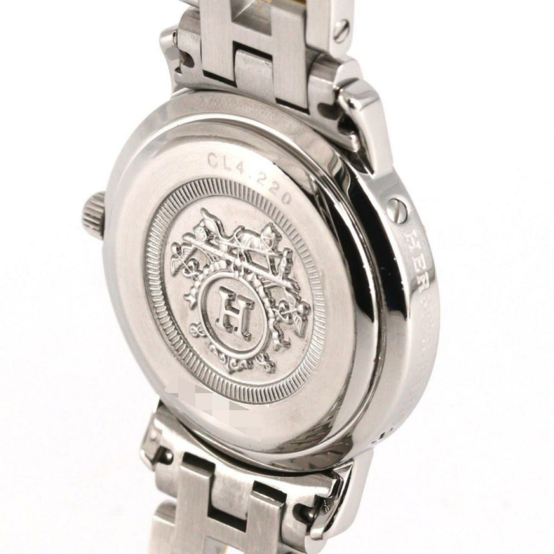 愛馬仕 Clipper Combination CL4.220 SSxGP 石英錶-5