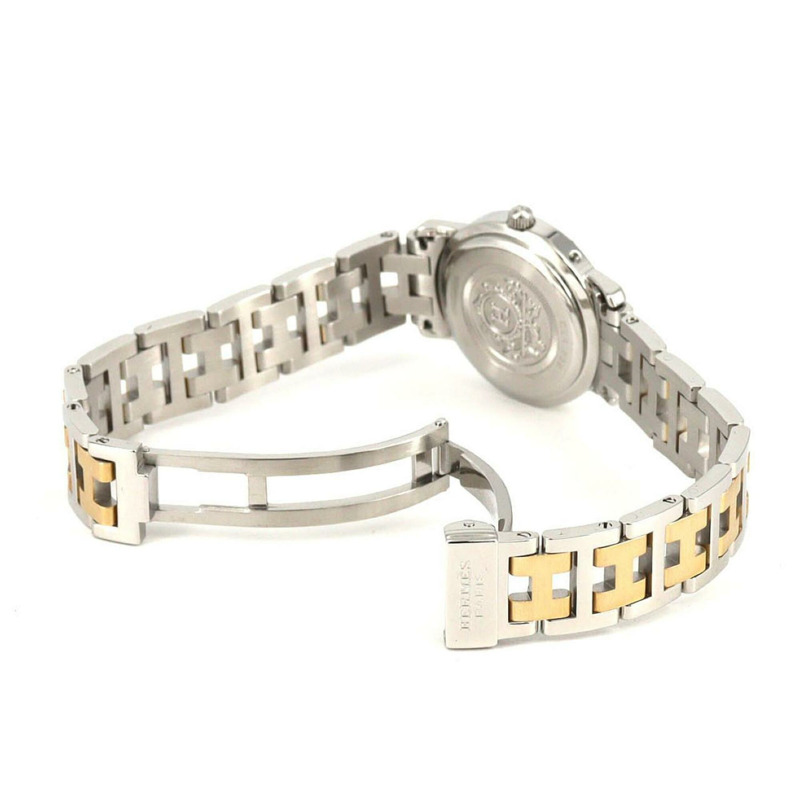 愛馬仕 Clipper Combination CL4.220 SSxGP 石英錶-6