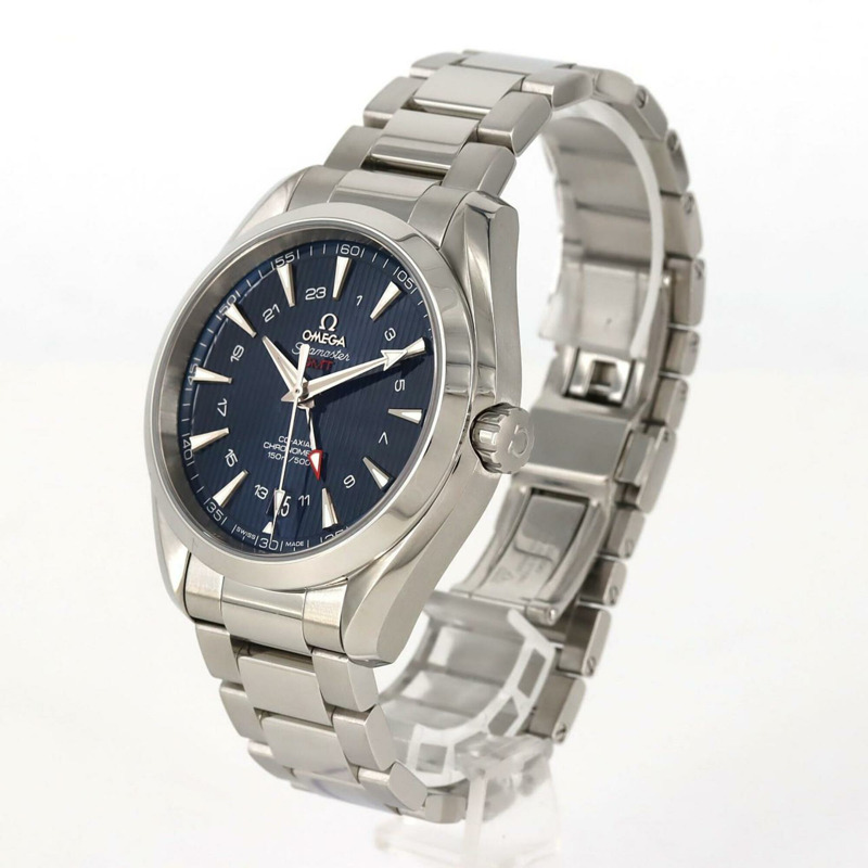 歐米茄海馬系列Aqua Terra GMT腕錶 231.10.43.22.03.001 不鏽鋼自動腕錶-1